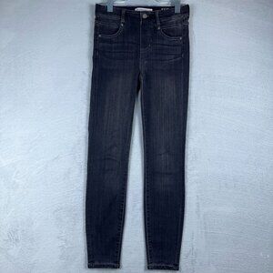 Liverpool Eco Logical High Rise Ankle Skinny Jeans Denim Stretch Grey Size 2/26